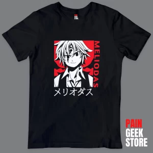 Camiseta Camisa Nanatsu No Taizai Meliodas Anime Nerd Filme